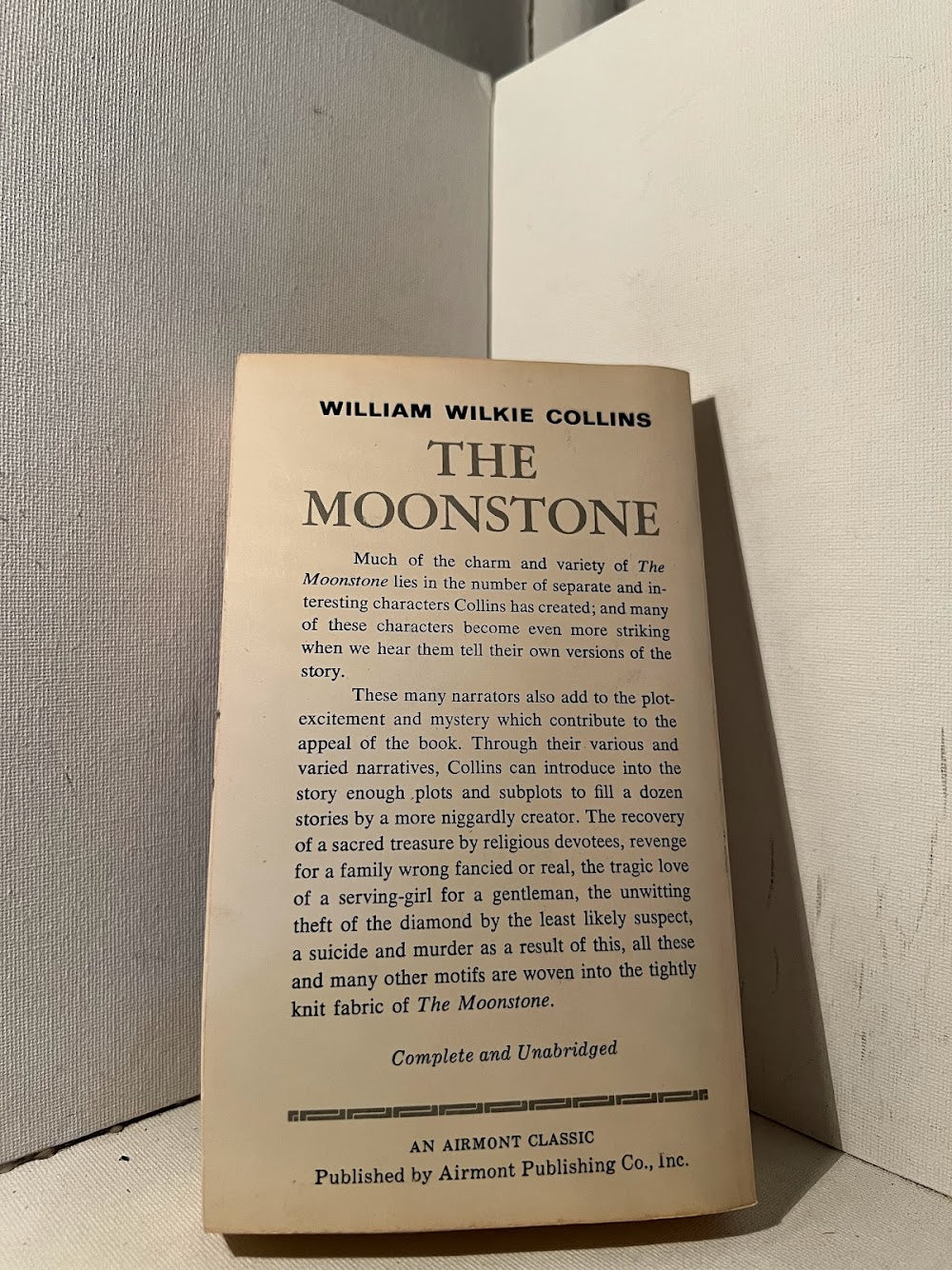 The Moonstone by Wilkie Collins