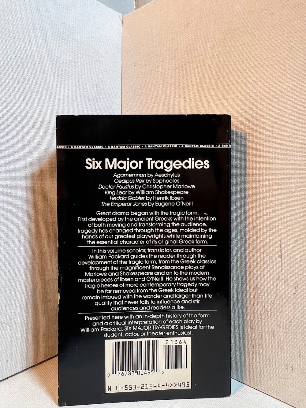 Six Major Tragedies by William Packard