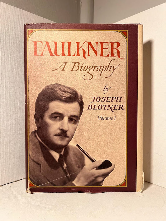 Faulkner A Biography by Joseph Blotner