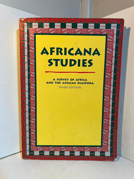 Africana Studies - A Survey of Africa and the African Diaspora