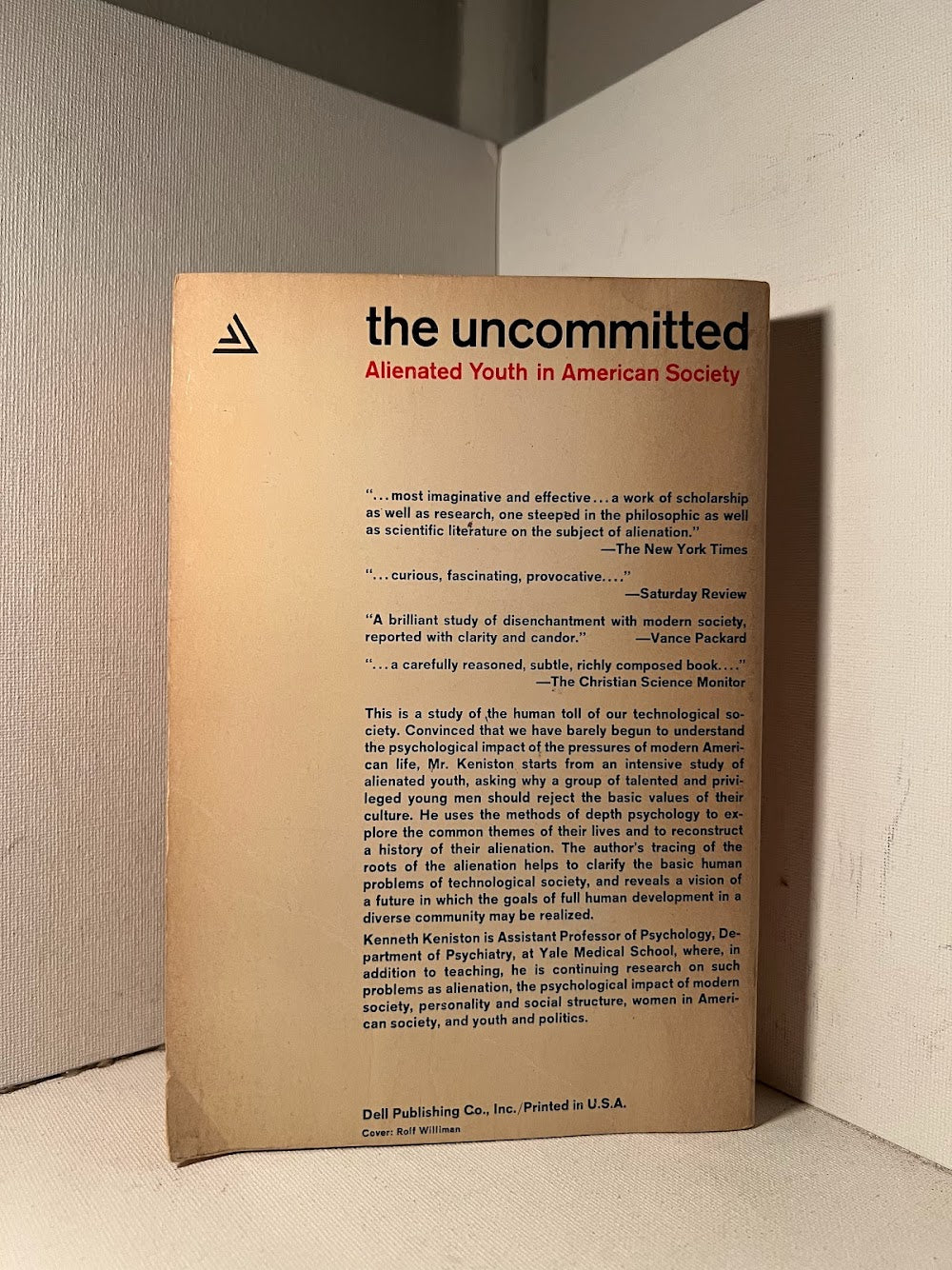 The Uncommitted by Kenneth Keniston