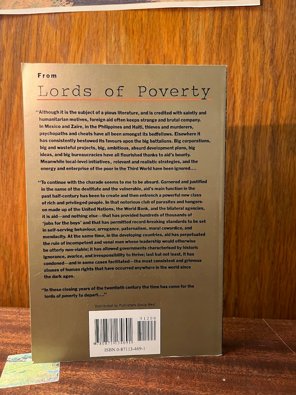 Lords of Poverty by Graham Hancock