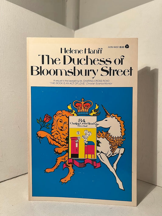 The Duchess of Bloomsbury Street by Helene Hanff