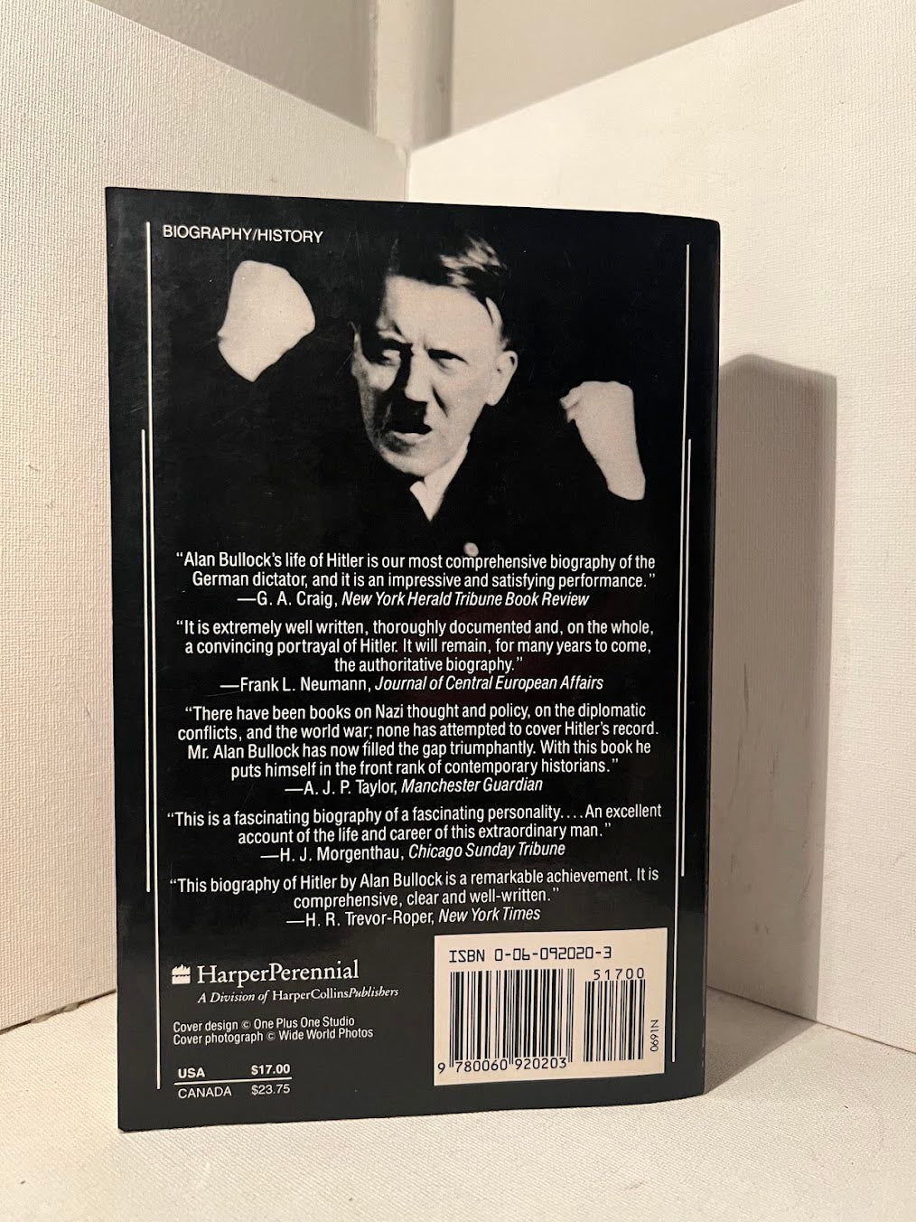 Hitler: A Study in Tyranny by Alan Bullock