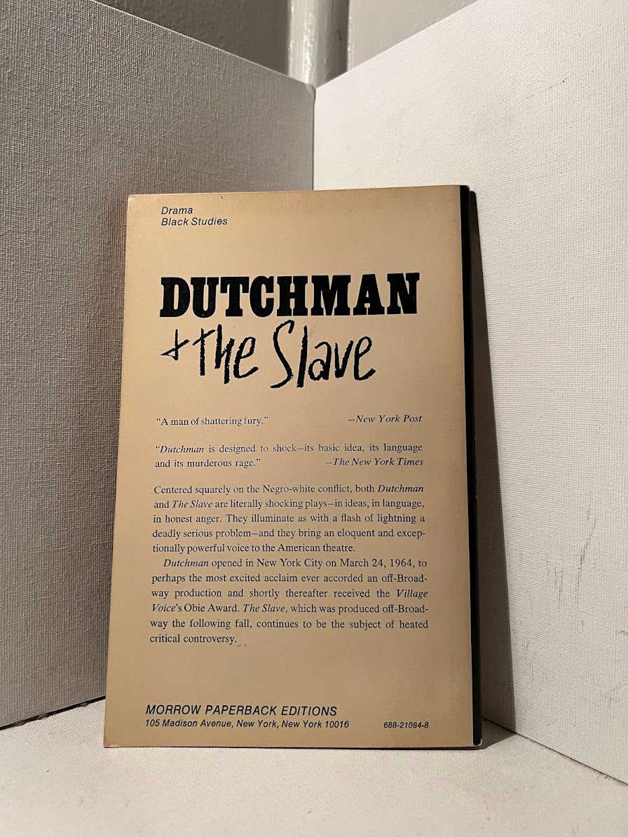 Dutchman + The Slave by LeRoi Jones