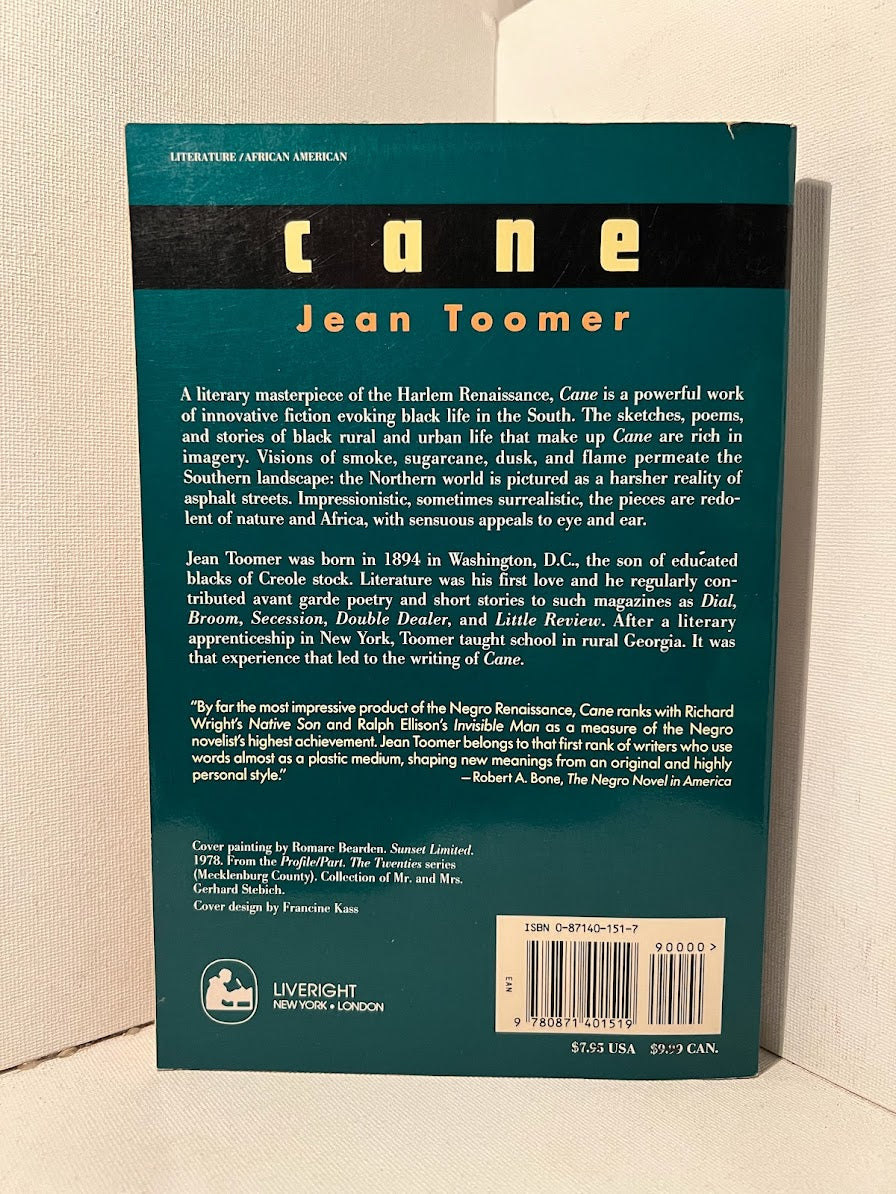 Cane by Jean Toomer