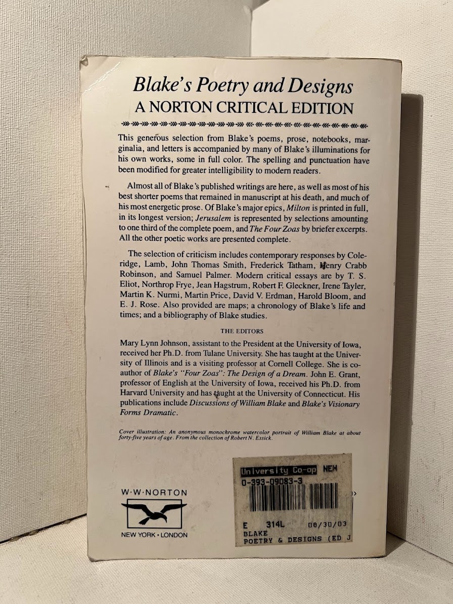 Blake's Poetry and Designs