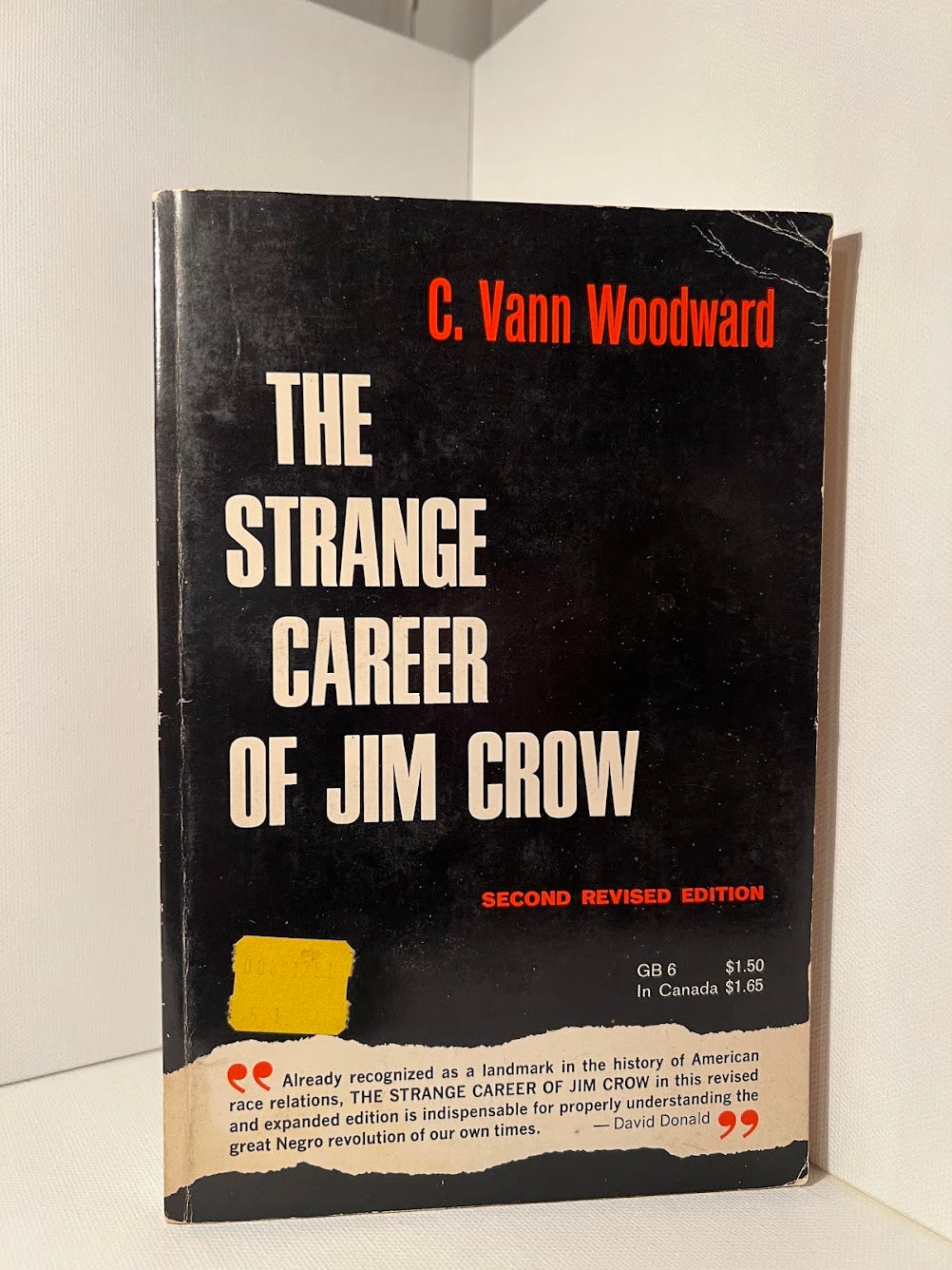 The Strange Career of Jim Crow by C. Vann Woodward