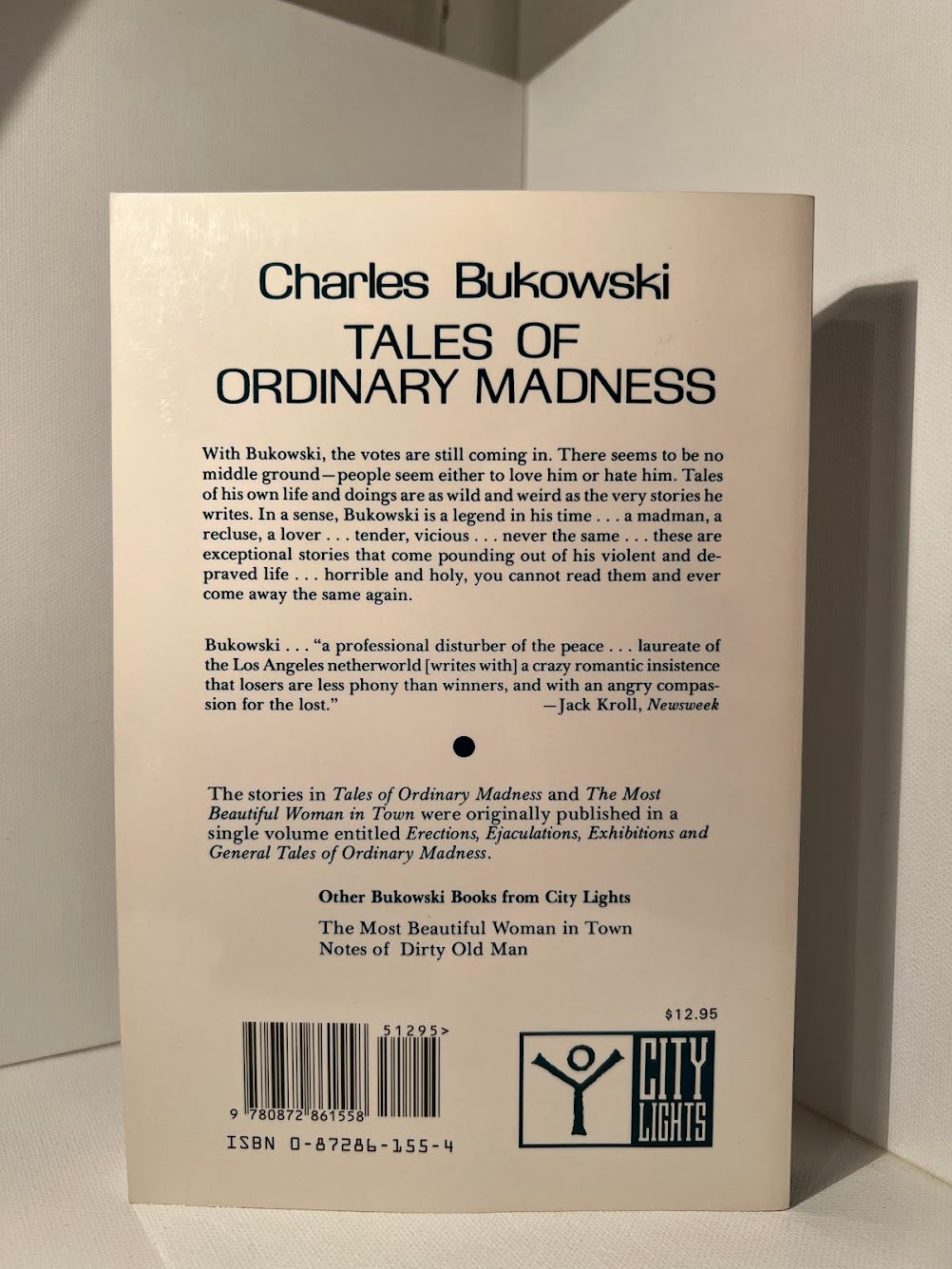 Tales of Ordinary Madness by Charles Bukowksi