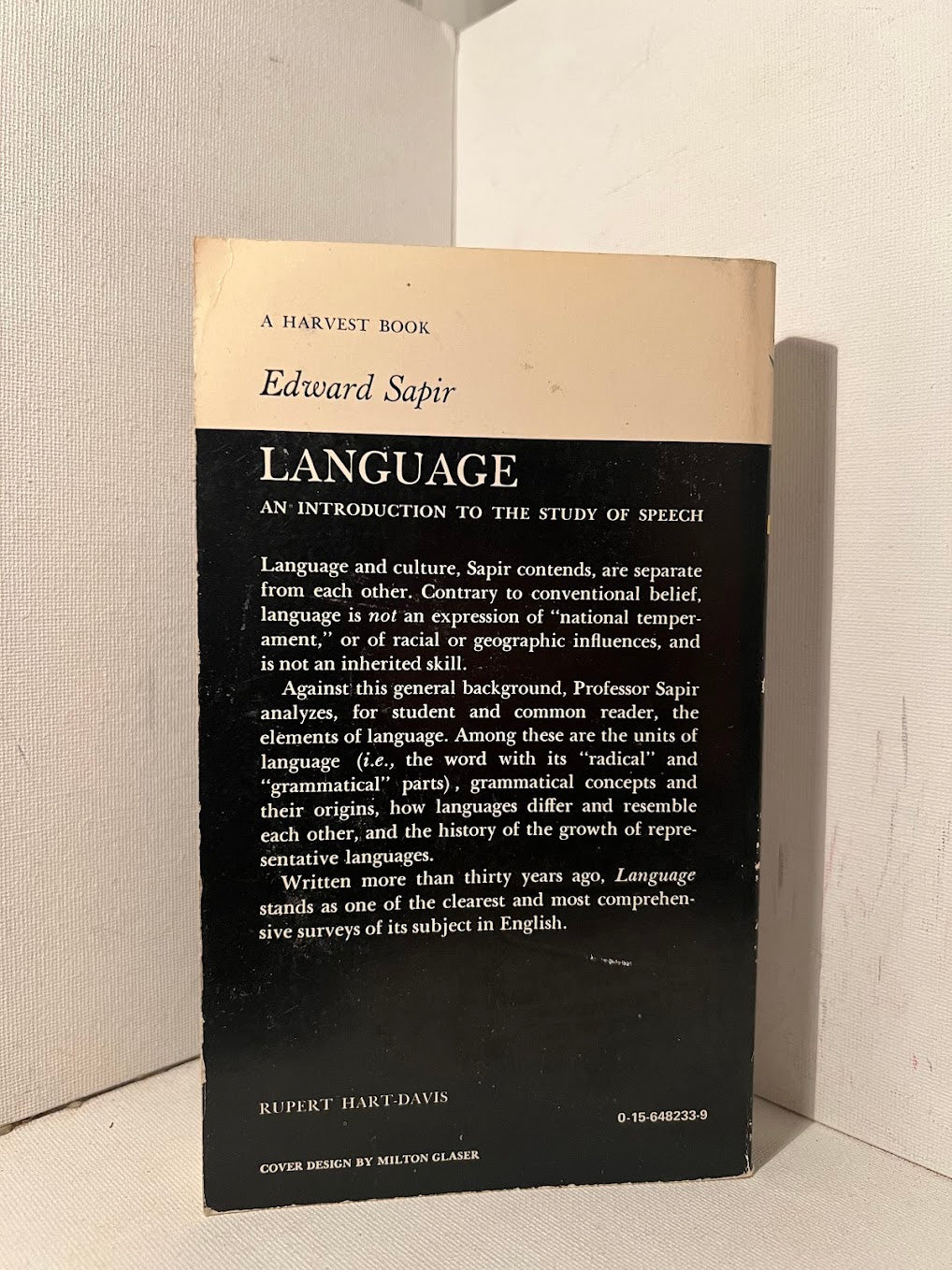 Language by Edward Sapir