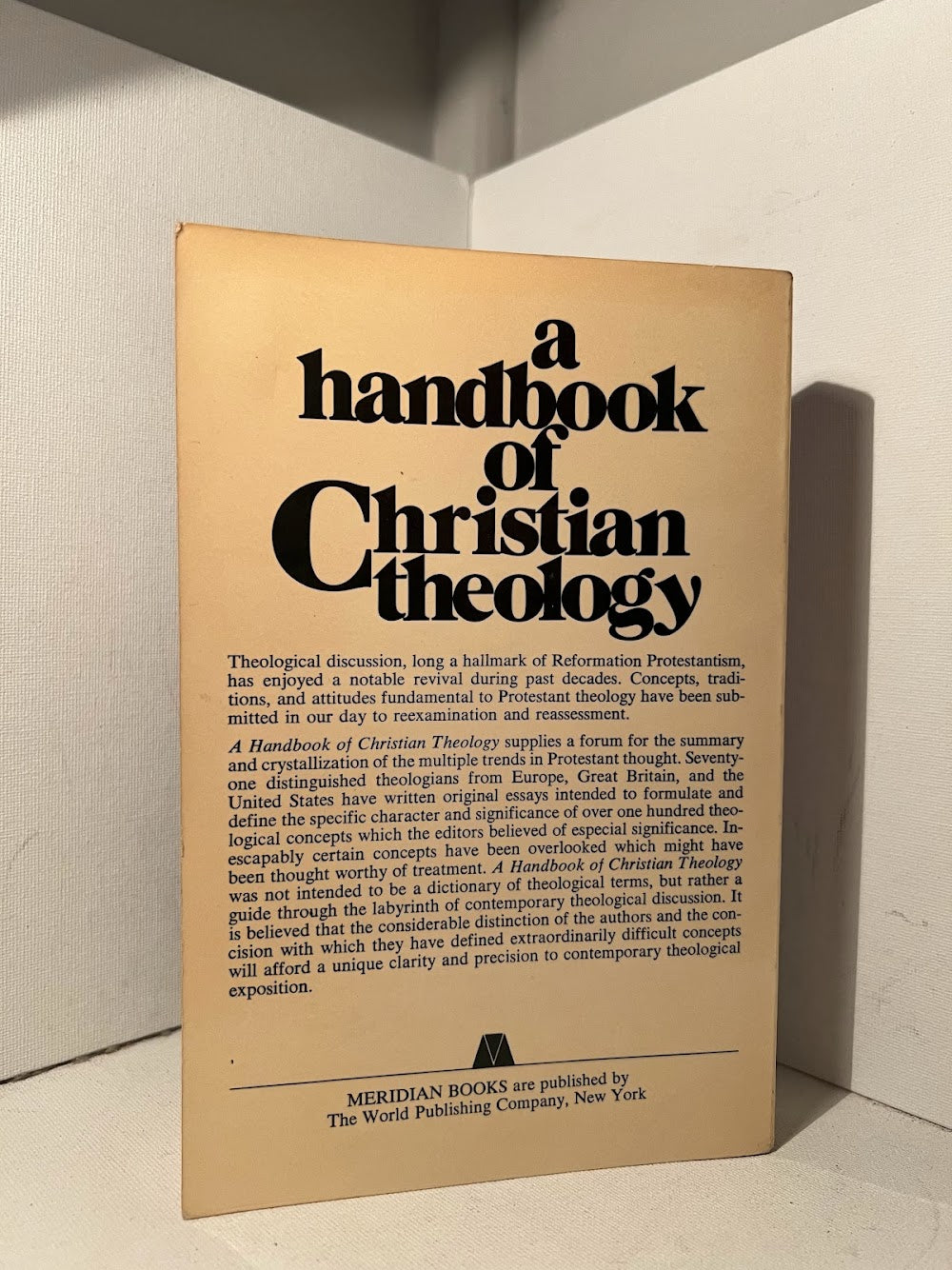 A Handbook of Christian Theology