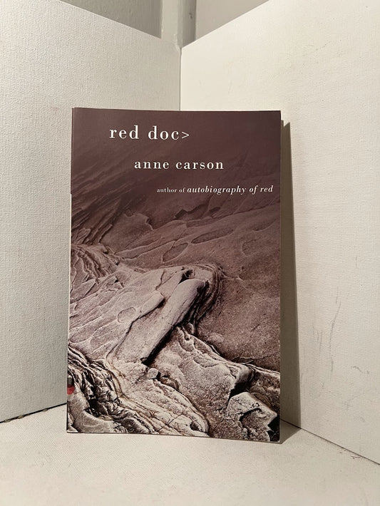 red doc> by Anne Carson