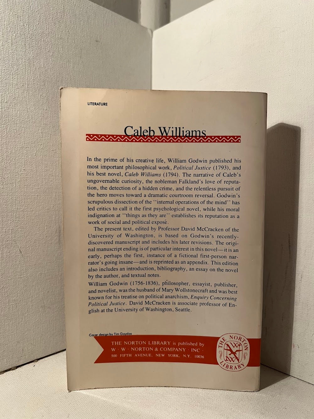 Caleb Williams by William Godwin