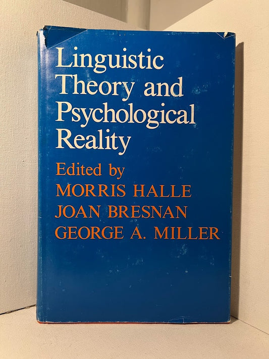 Linguistic Theory and Psychological Reality