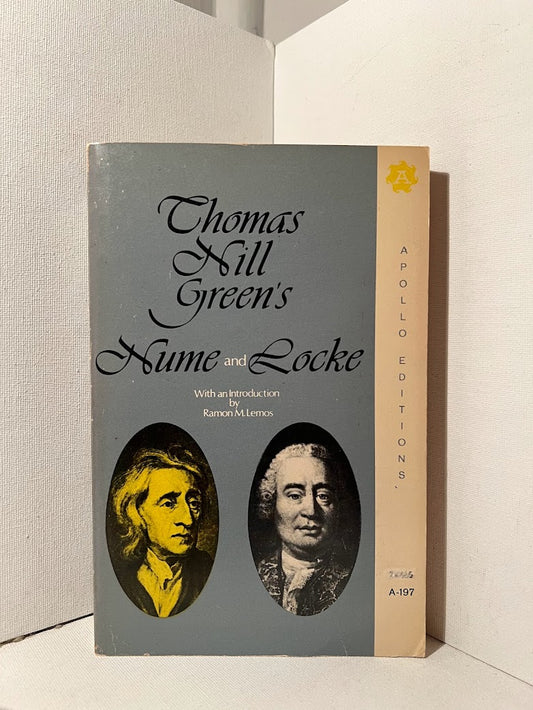 Thomas Hill Green's Hume and Locke