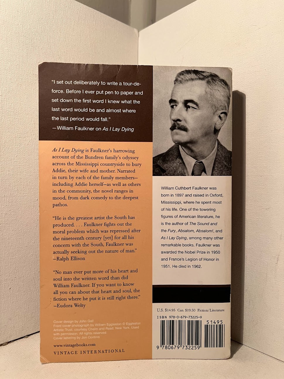 As I Lay Dying by William Faulkner