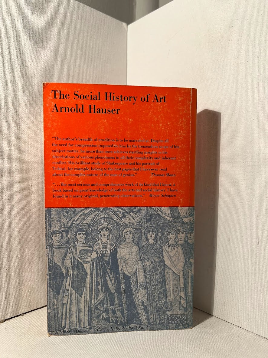 The Social History of Art by Arnold Hauser