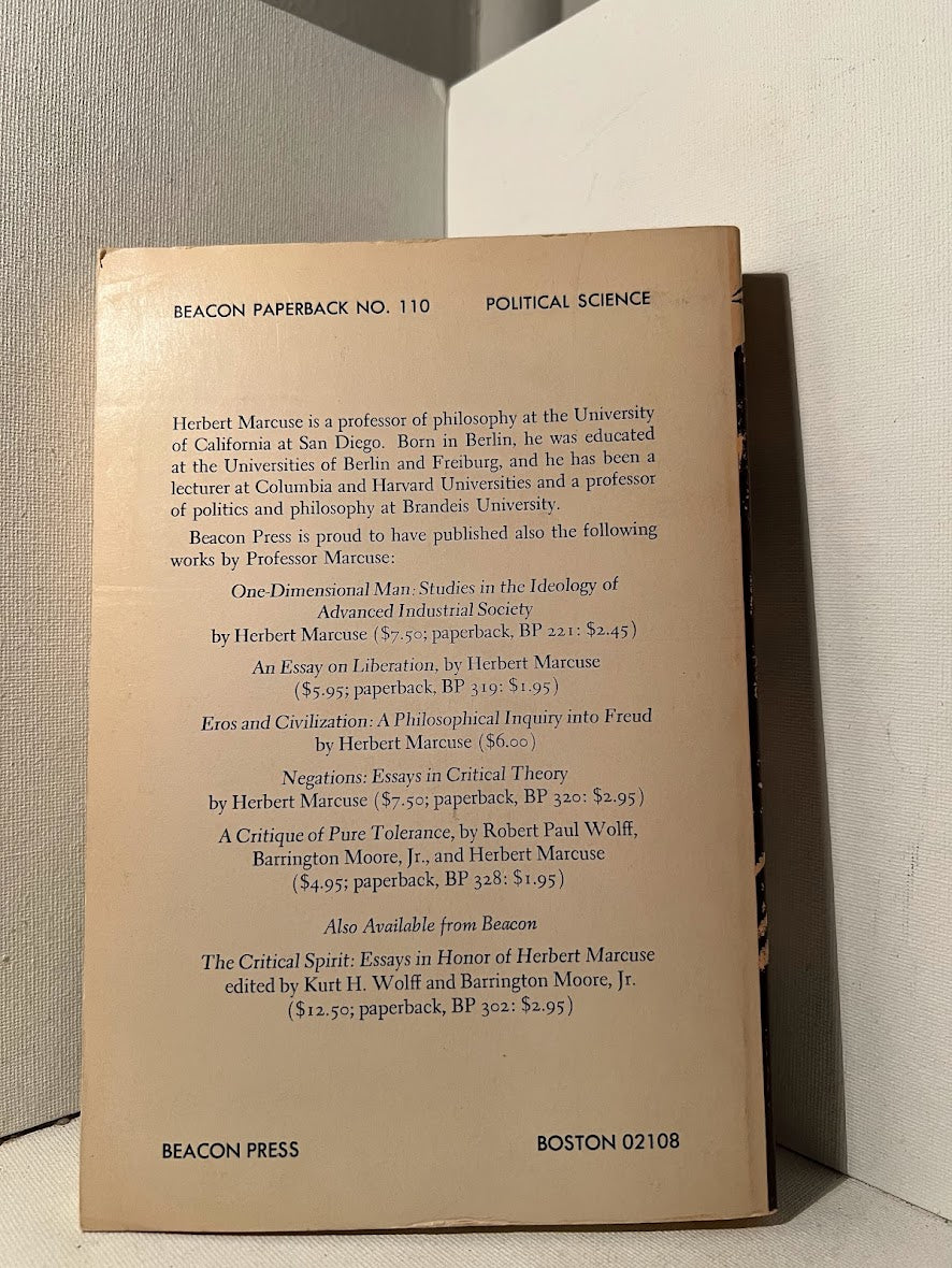 Reason and Revolution by Herbert Marcuse