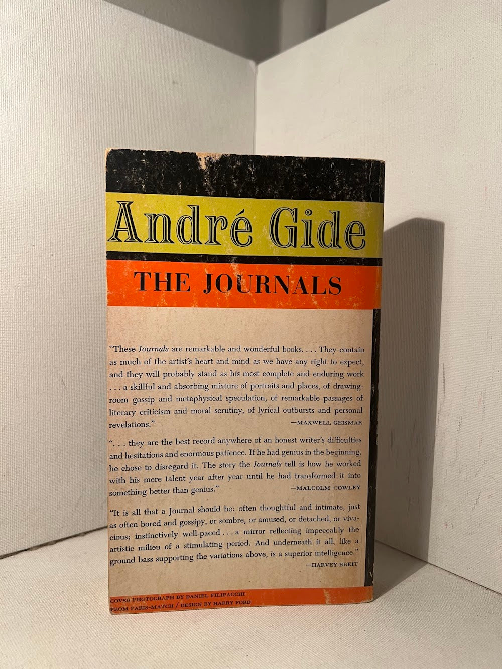 The Journals of Andre Gide Vol. 1