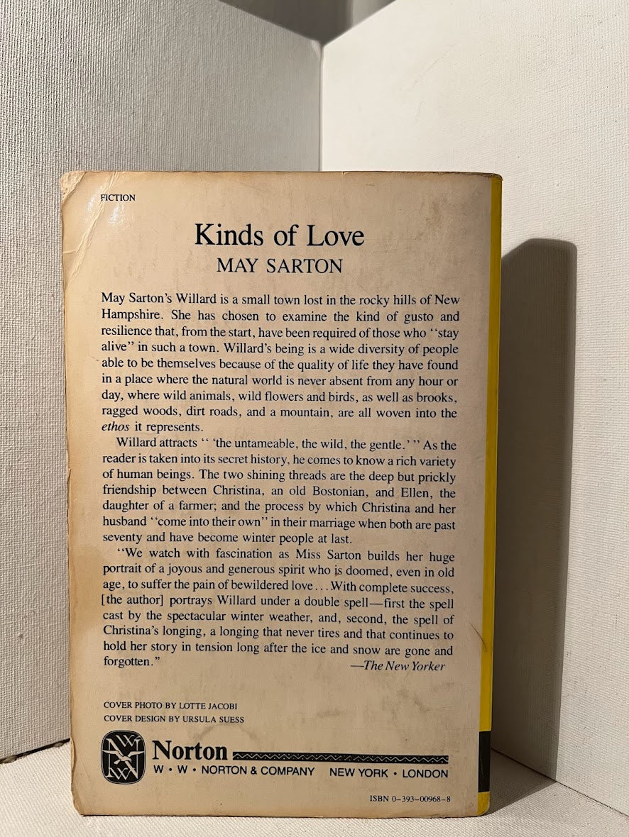 Kinds of Love by May Sarton