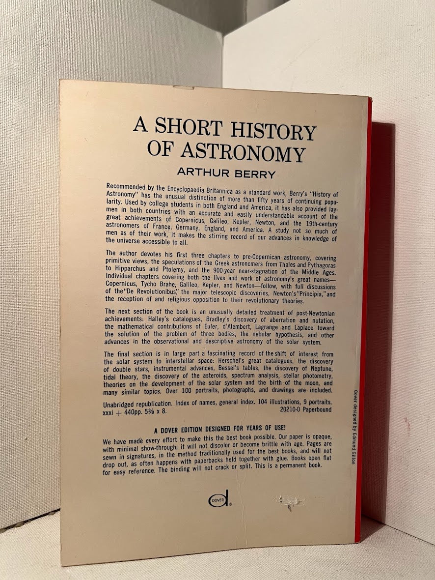 A Short History of Astronomy by Arthur Berry