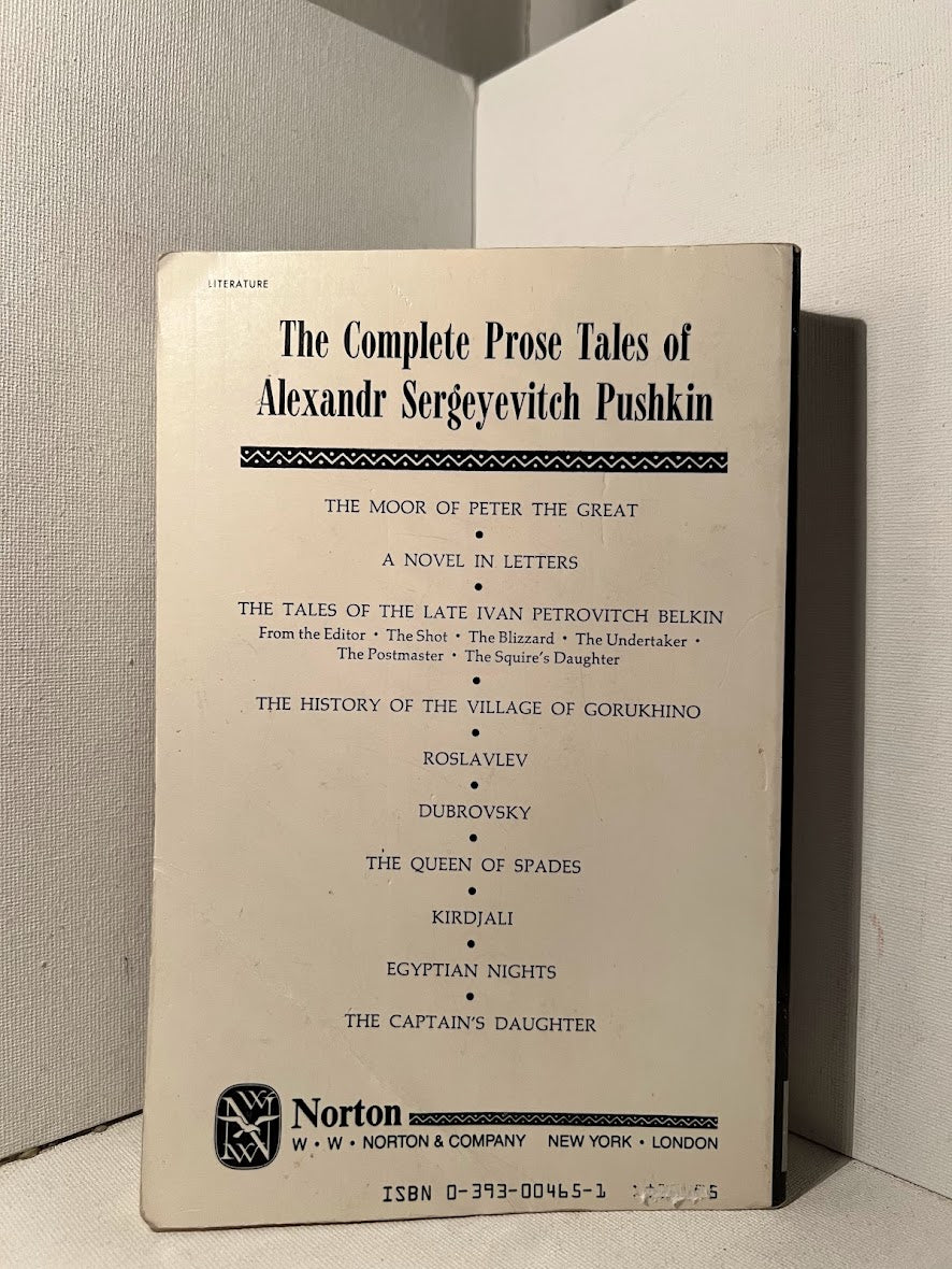 The Complete Prose Tales of Alexandr Sergeyevitch Pushkin