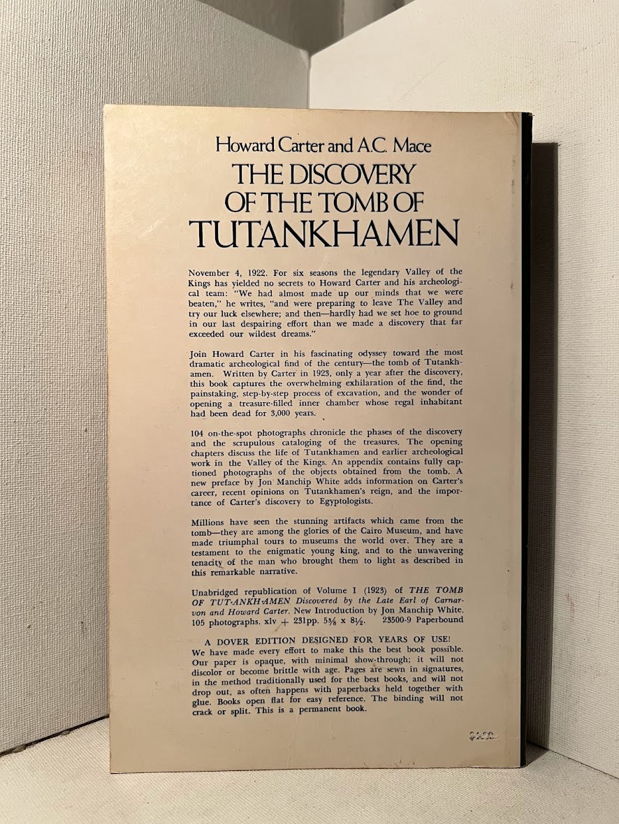 The Discovery of the Tomb of Tutankhamen by Howard Carter and A.C. Mace