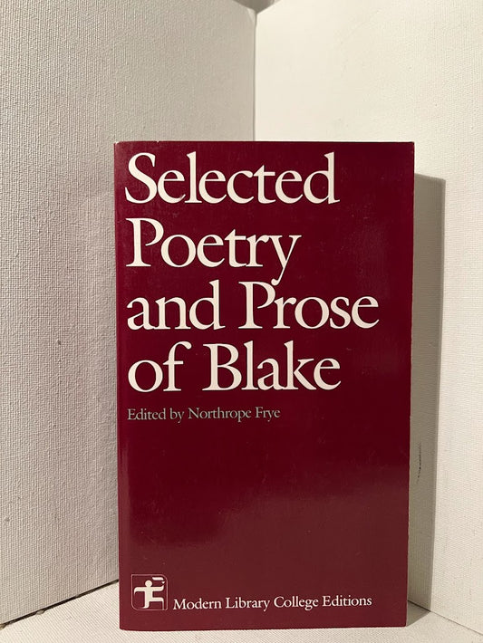 Selected Poetry and Prose of Blake