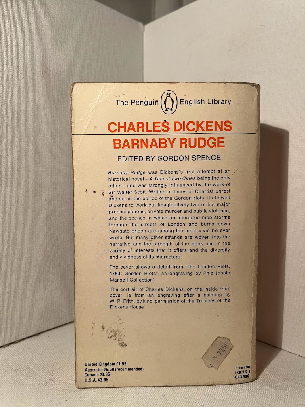 Barnaby Rudge by Charles Dickens