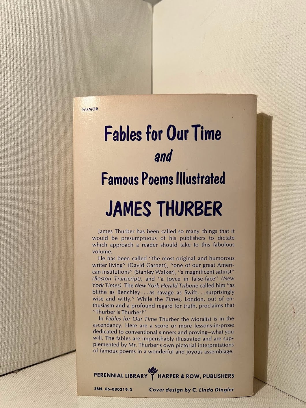 Fables for Our Time and Famous Poems Illustrated by James Thurber