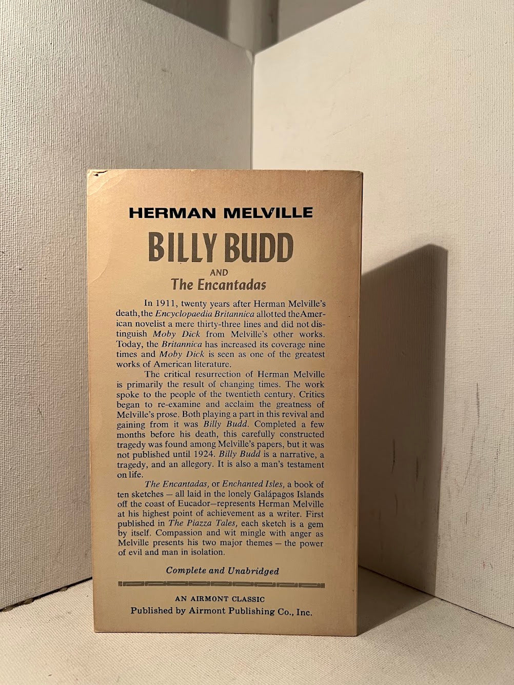 Billy Budd and The Encantadas by Herman Melville