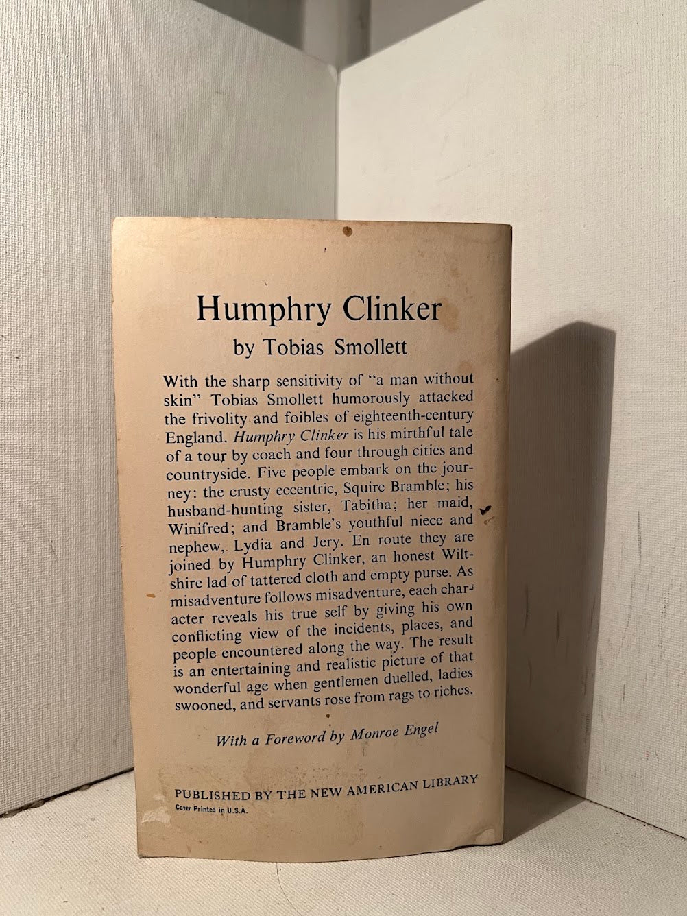 Humphry Clinker by Tobias Smollett