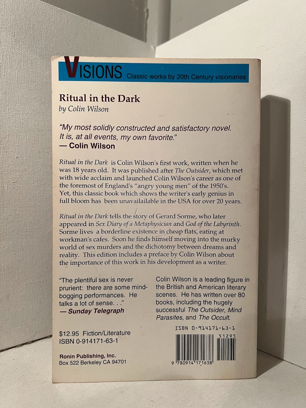 Ritual in the Dark by Colin Wilson