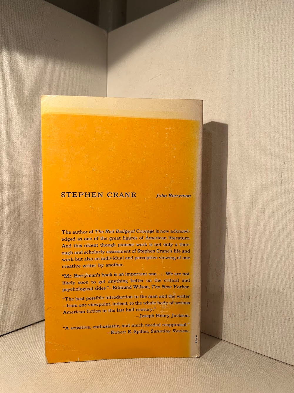 Stephen Crane by John Berryman