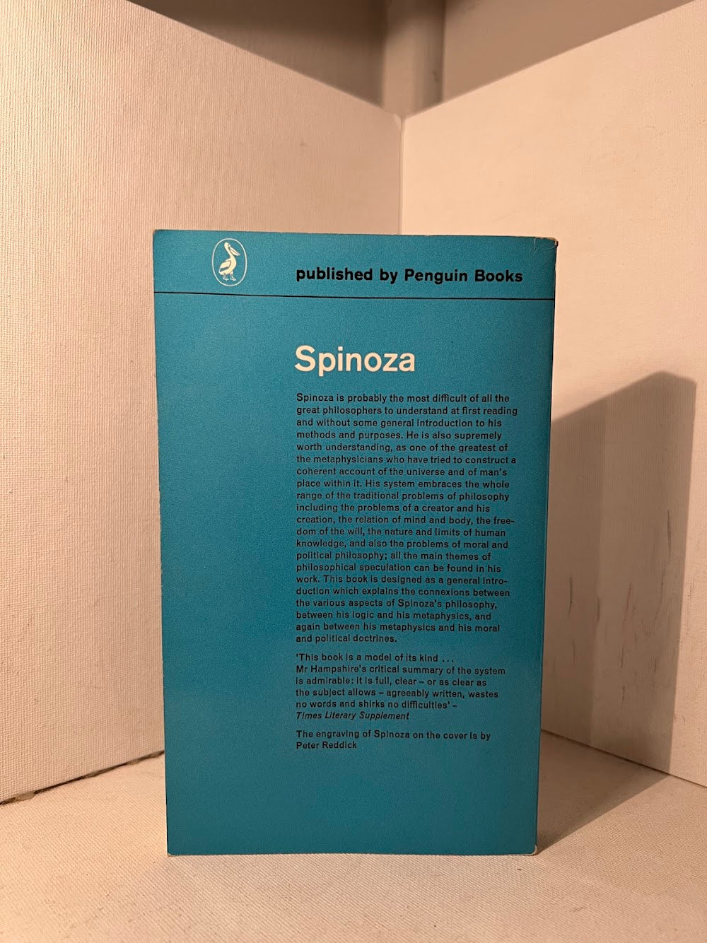 Spinoza by Stuart Hampshire