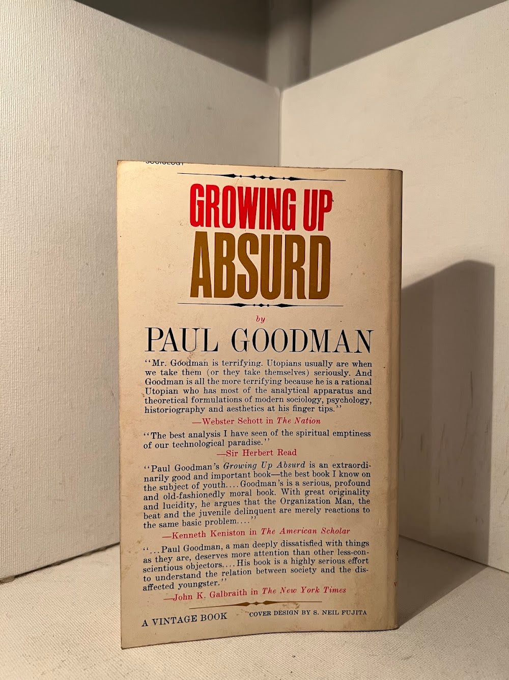 Growing Up Absurd by Paul Goodman