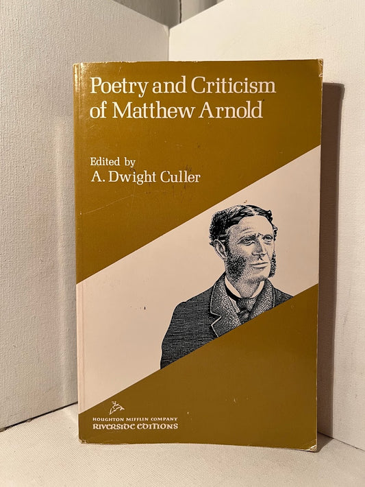 Poetry and Criticism of Matthew Arnold