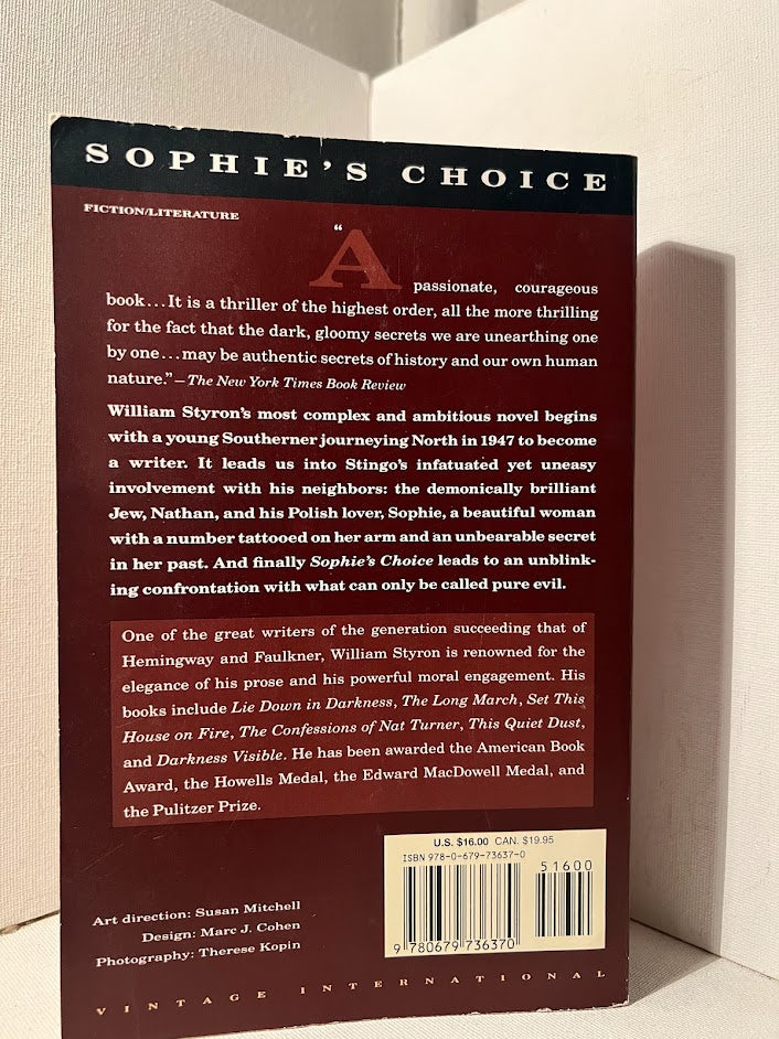 Sophie's Choice by William Styron