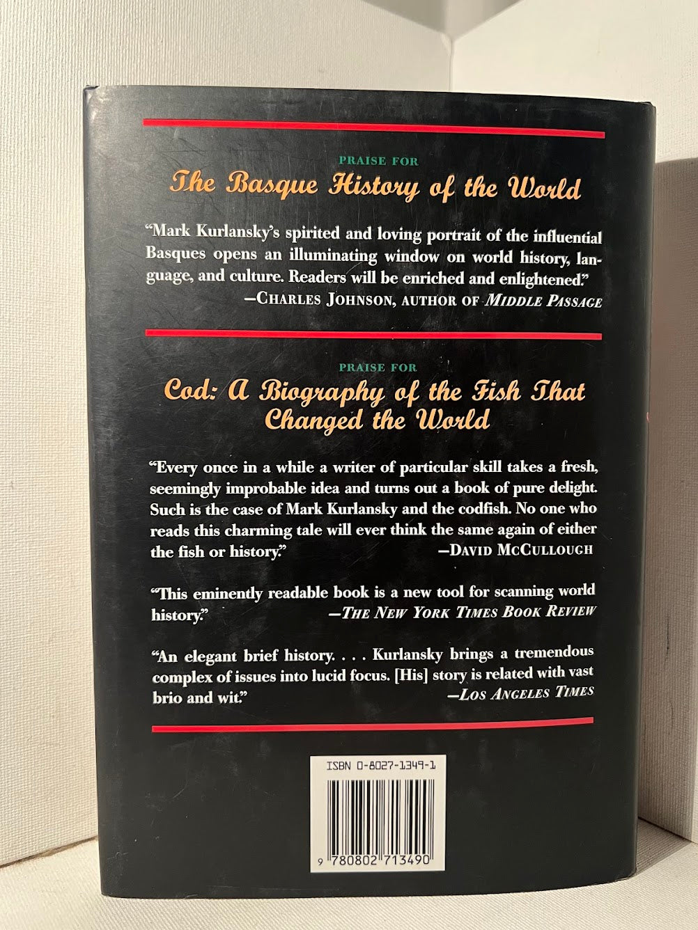 The Basque History of the World by Mark Kurlansky