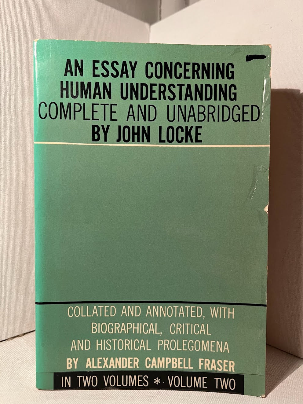 An Essay Concerning Human Understanding by John Locke