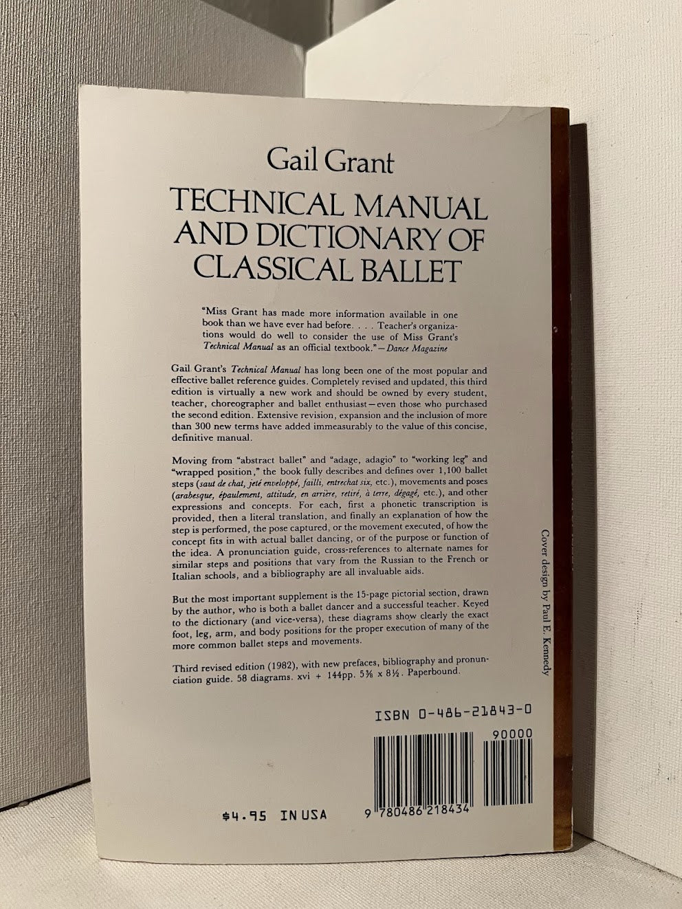 Technical Manual and Dictionary of Classical Ballet by Gail Grant