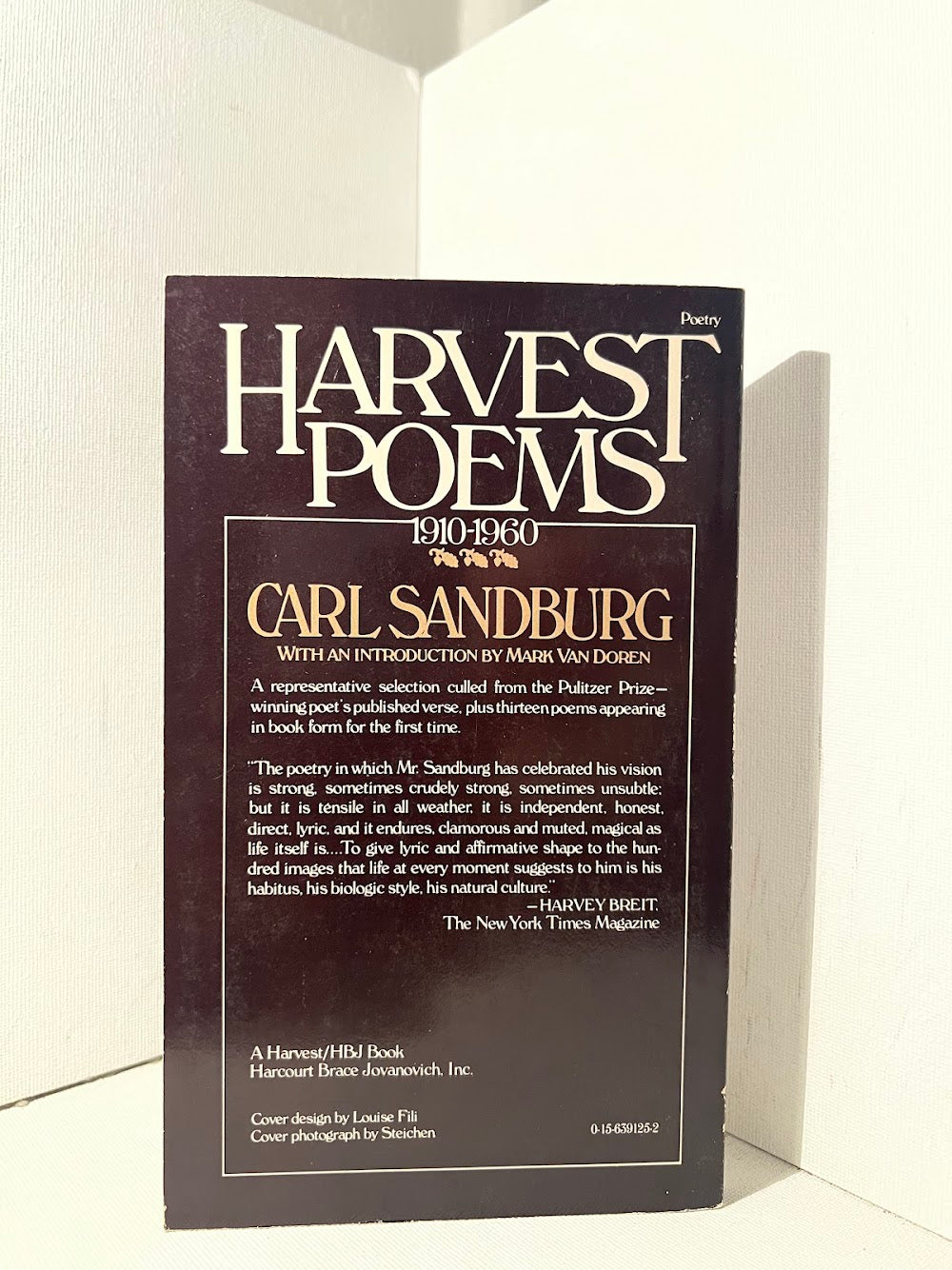 Harvest Poems by Carl Sandburg