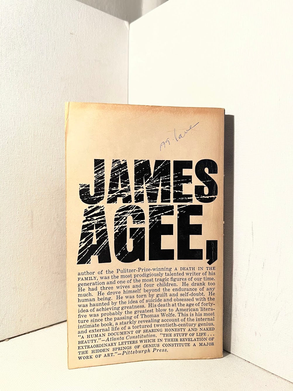 Letters of James Agee to Father Flye