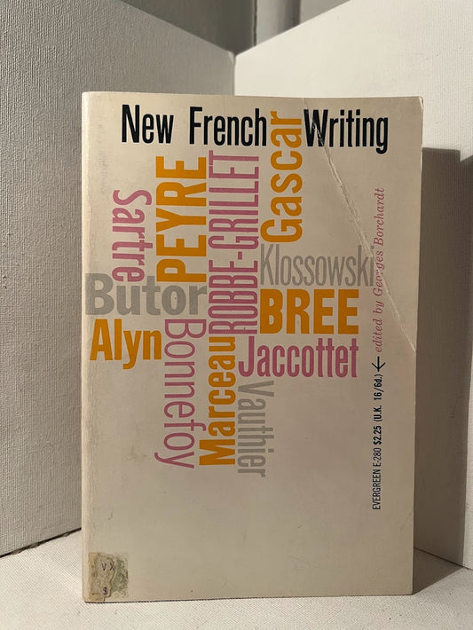 New French Writing edited by Georges Borchardt