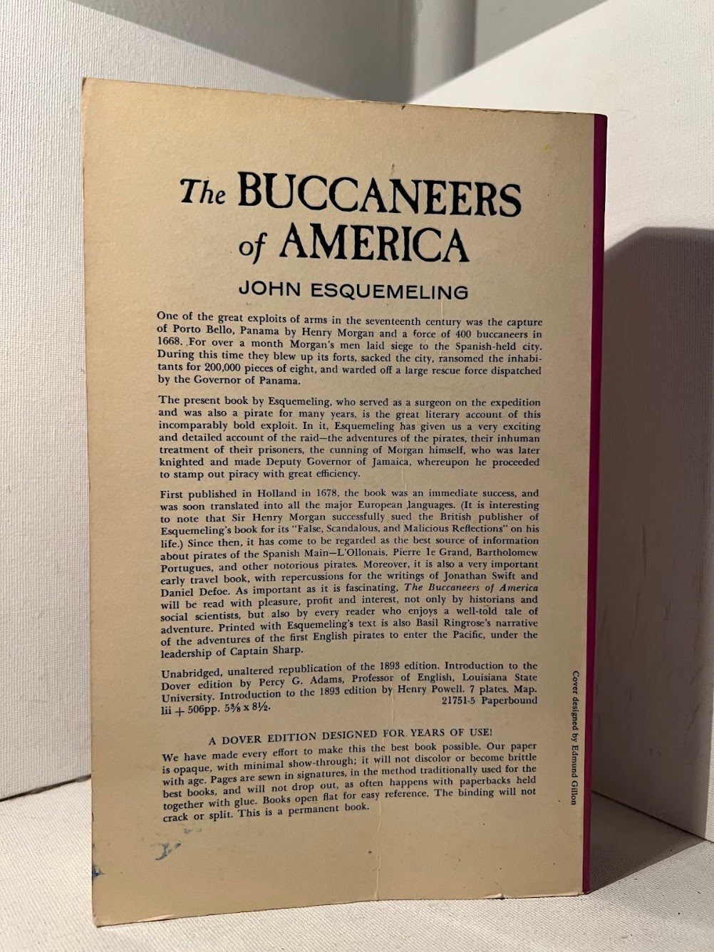 The Buccaneers of America by John Esquemeling