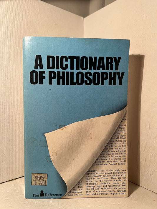 A Dictionary of Philosophy