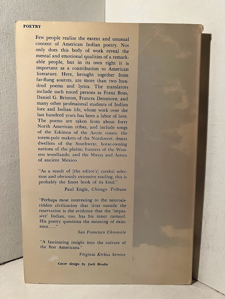 The Sky Clears: Poetry of the American Indians by A. Grove Day