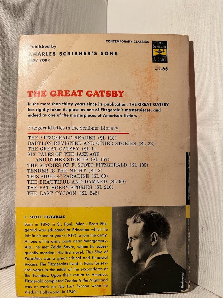 The Great Gatsby by F. Scott Fitzgerald