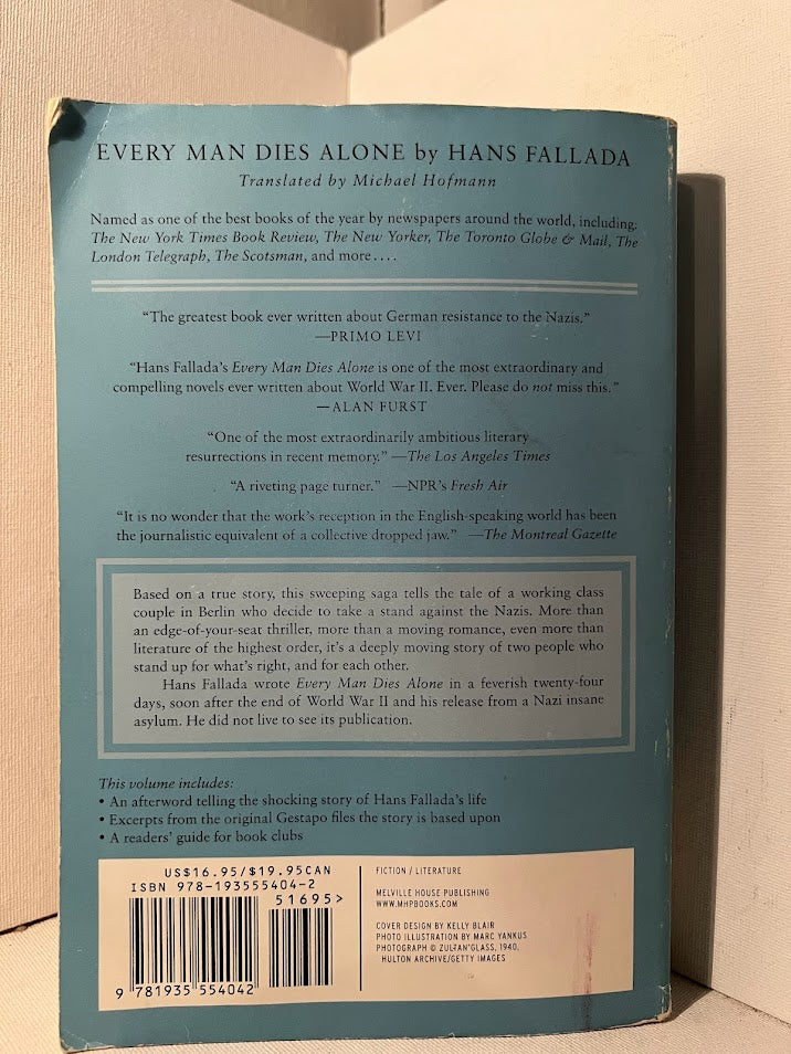 Every Man Dies Alone by Hans Fallada