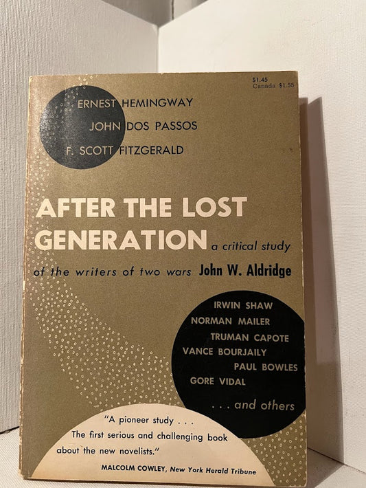 After the Lost Generation by John W. Aldridge